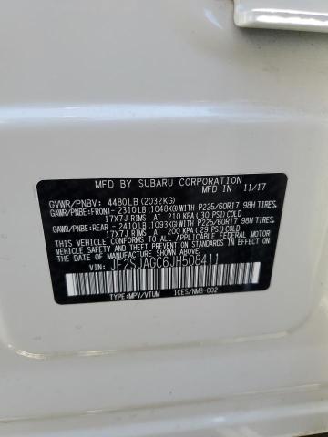 2018 SUBARU FORESTER 2 - JF2SJAGC6JH508411