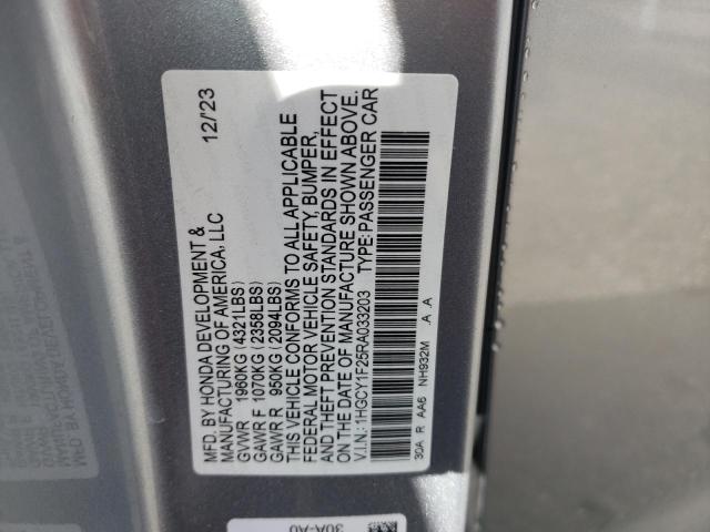 2024 HONDA ACCORD LX - 1HGCY1F25RA033203