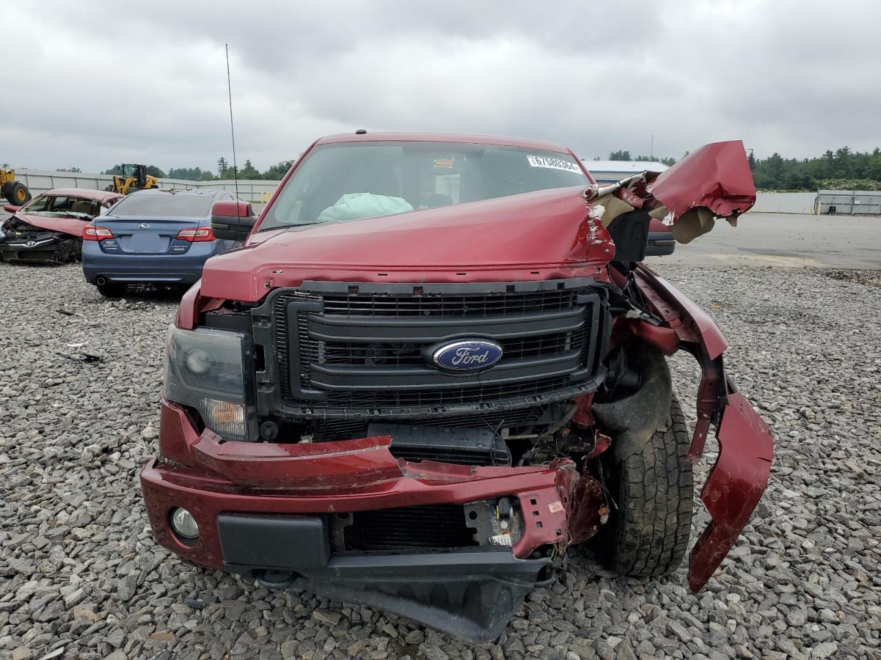 Lot #3004286773 2014 FORD F150 SUPER