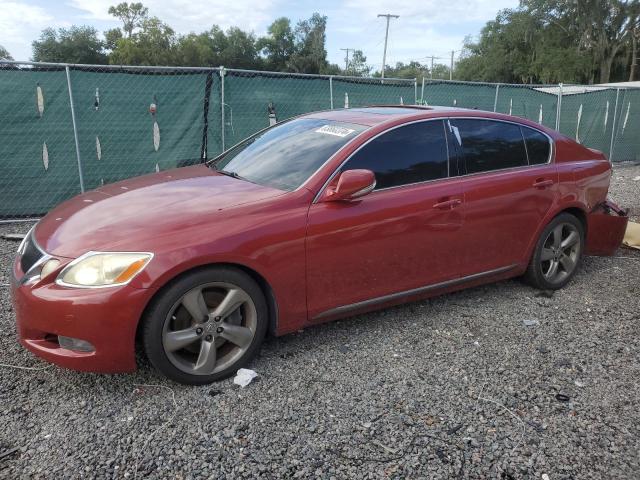 LEXUS GS 460 2008 red sedan 4d gas JTHBL96S485001369 photo #1