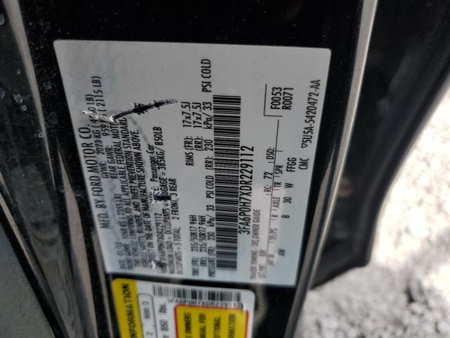 VIN 3FA6P0H7XDR229112 2013 Ford Fusion, SE no.12