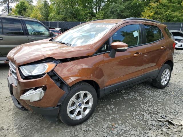 FORD ECOSPORT S 2020 orange  gas MAJ6S3GL7LC332693 photo #1