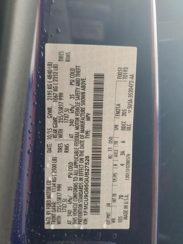 2016 FORD ESCAPE SE - 1FMCU9G95GUB27528