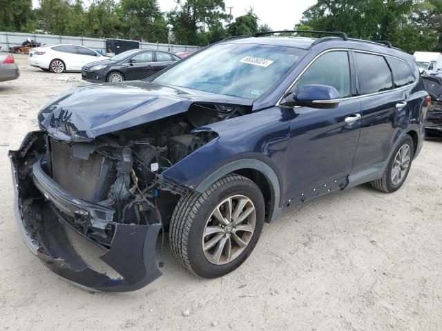 VIN KM8SN4HF3JU285583 2018 Hyundai Santa Fe, SE no.1