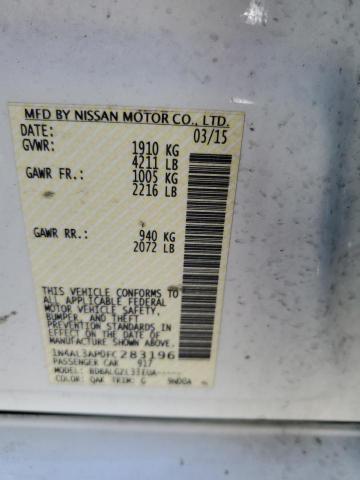 2015 NISSAN ALTIMA 2.5 - 1N4AL3AP0FC283196