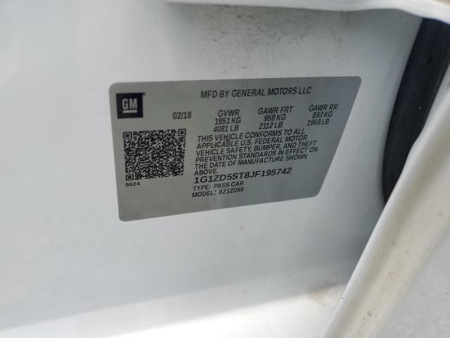 2018 CHEVROLET MALIBU LT - 1G1ZD5ST8JF195742