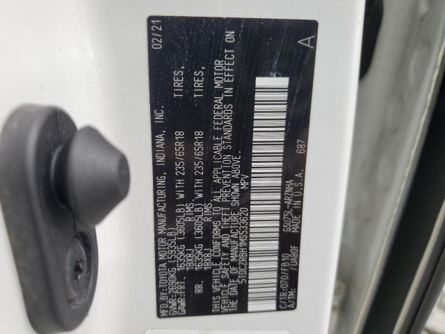 2021 TOYOTA HIGHLANDER - 5TDCZRBH1MS533620