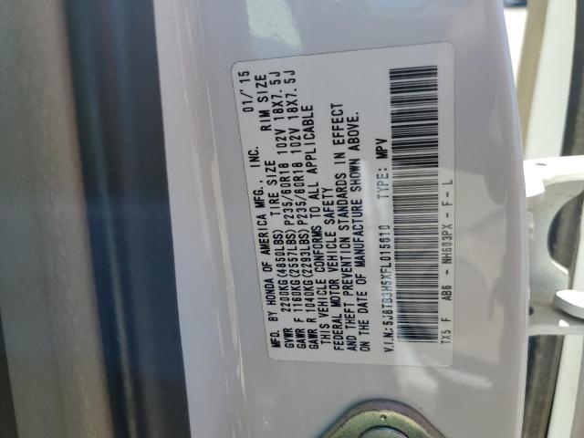 2015 ACURA RDX TECHNO - 5J8TB3H5XFL015610