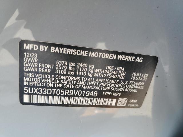 VIN 5UX33DT05R9V01948 2024 BMW X4 no.13