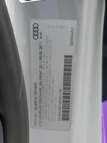 2016 AUDI RS7 - WUAW2AFC4GN901335