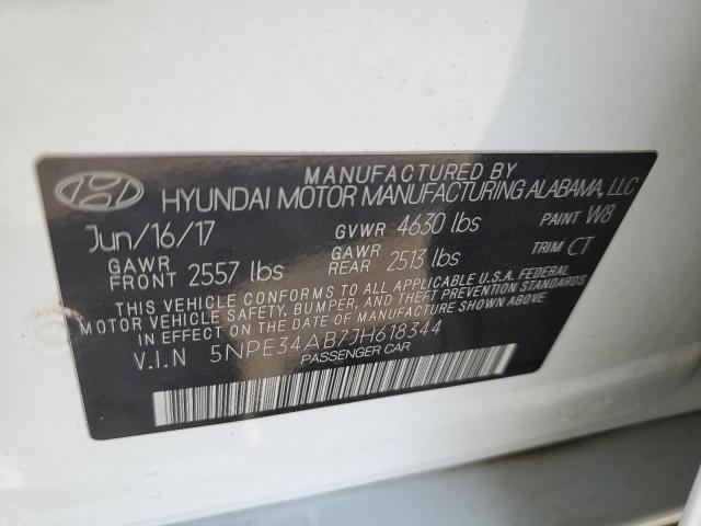 2018 HYUNDAI SONATA SPO - 5NPE34AB7JH618344