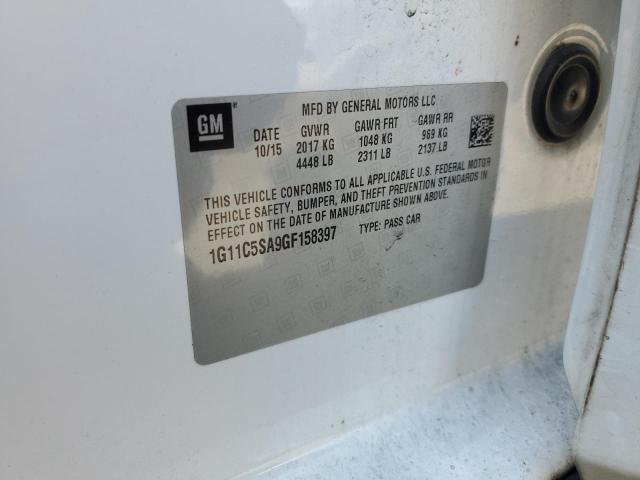 2016 CHEVROLET MALIBU LIM - 1G11C5SA9GF158397