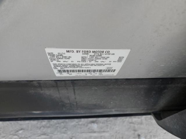 2015 FORD EXPLORER X - 1FM5K7D80FGB73201
