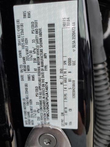 VIN 1FMCU9GN1PUA14074 2023 Ford Escape, Active no.13