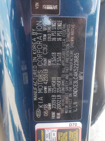2019 KIA NIRO TOURI - KNDCE3LC4K5223685