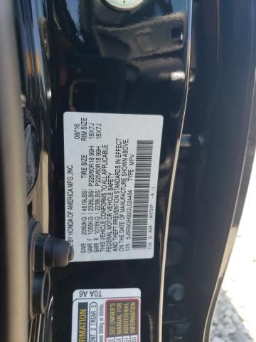 2016 HONDA CR-V TOURI - 5J6RM3H92GL024464