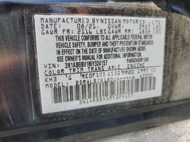 2021 NISSAN SENTRA S - 3N1AB8BV1MY324157