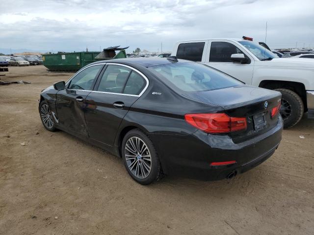 BMW 530XE 2018 black  hybrid engine WBAJB1C56JB084629 photo #3