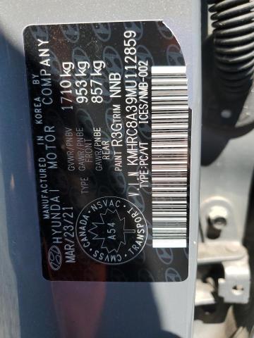 2021 HYUNDAI VENUE SEL - KMHRC8A39MU112859