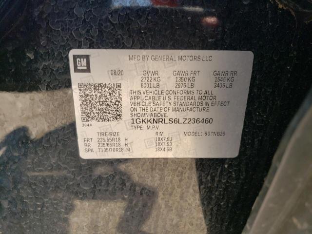 2020 GMC ACADIA SLE - 1GKKNRLS6LZ236460