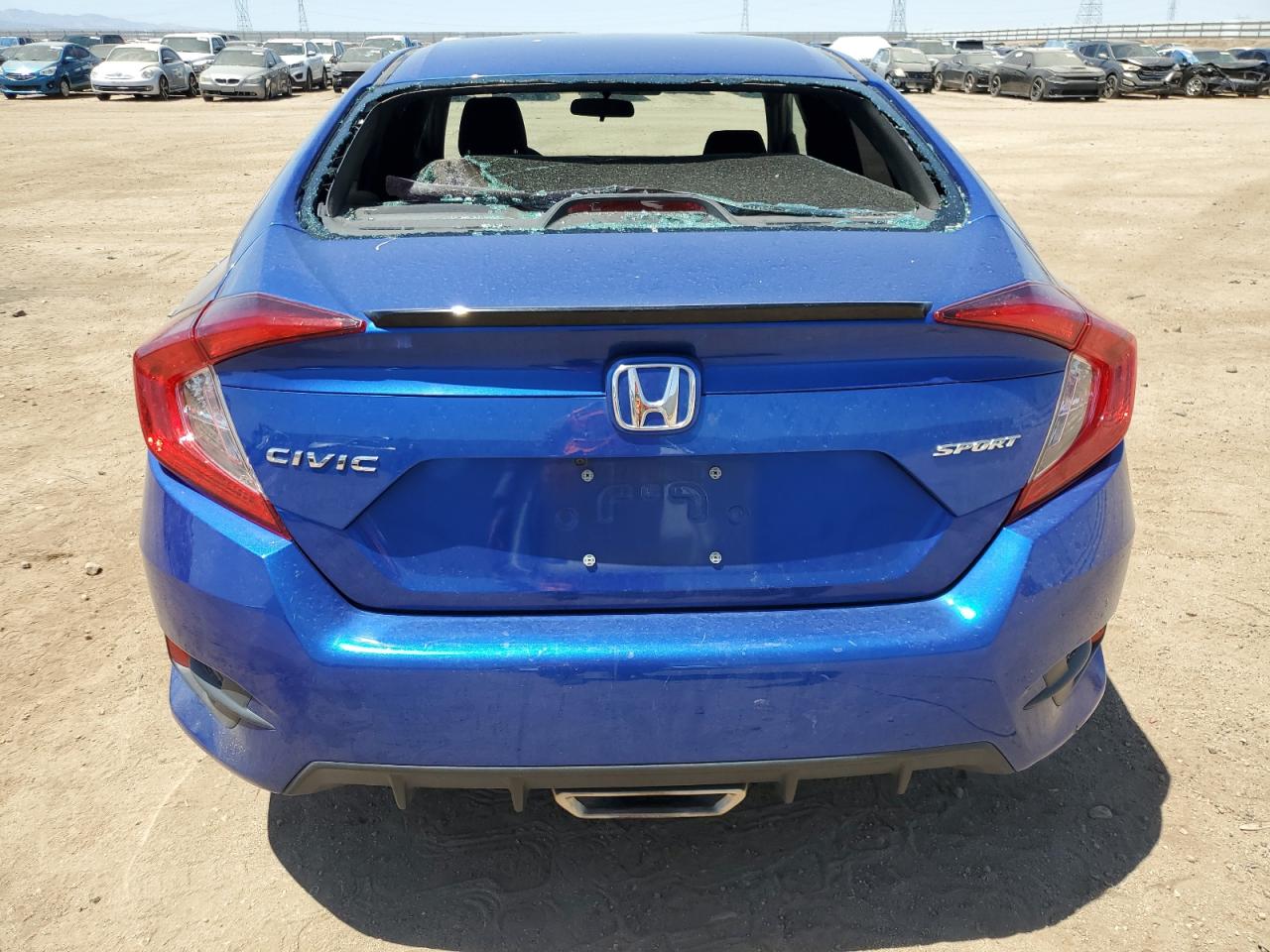 Lot #2854982704 2021 HONDA CIVIC SPOR