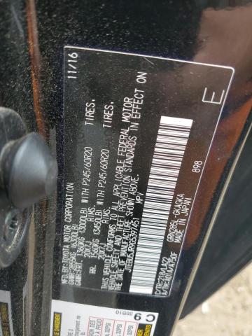 2016 TOYOTA 4RUNNER SR - JTEBU5JR9G5397451
