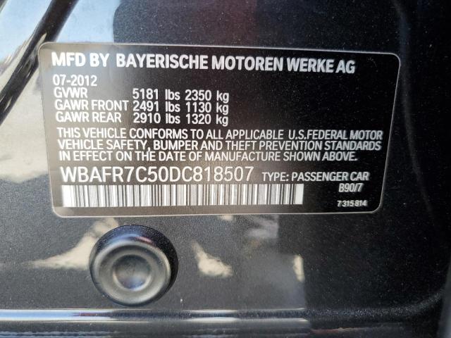 VIN WBAFR7C50DC818507 2013 BMW 5 Series, 535 I no.13