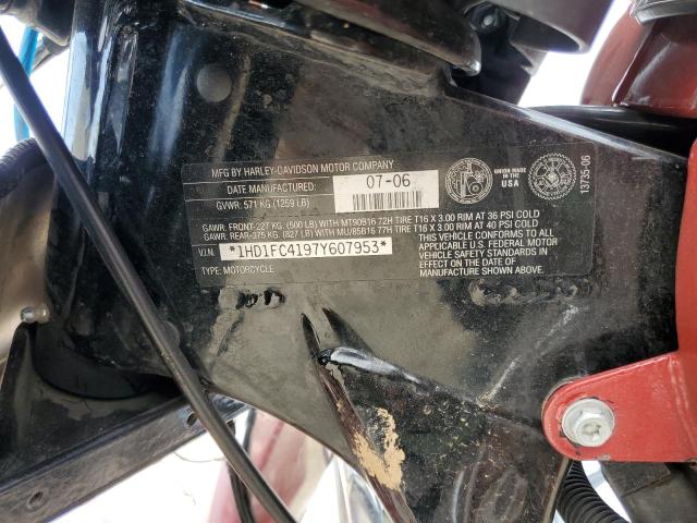 2007 HARLEY-DAVIDSON FLHTCUI 1HD1FC4197Y607953