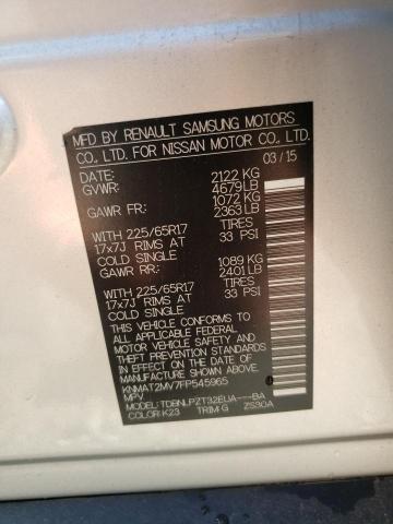 2015 NISSAN ROGUE S - KNMAT2MV7FP545965
