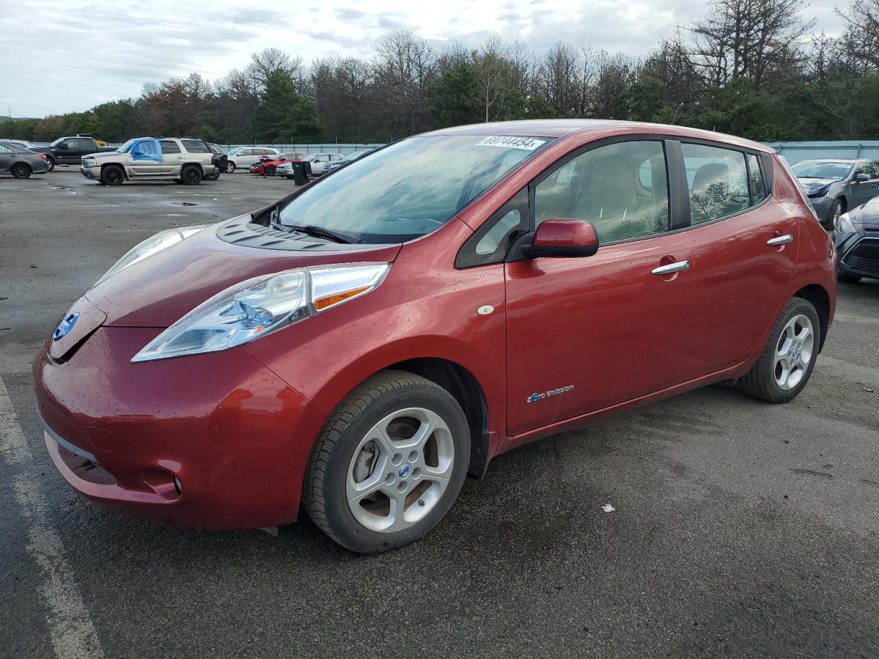 Lot #2823635815 2012 NISSAN LEAF SV