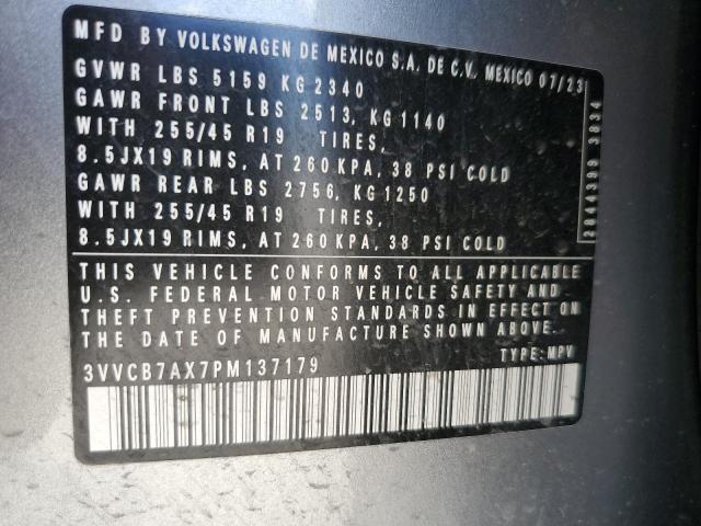 VIN 3VVCB7AX7PM137179 2023 Volkswagen Tiguan, Se R-... no.13