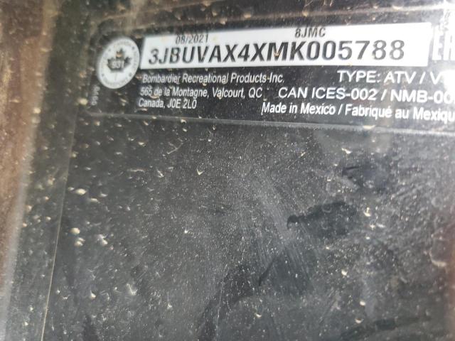 2021 CAN-AM DEFENDER L 3JBUVAX4XMK005788