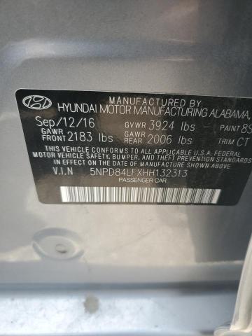 2017 HYUNDAI ELANTRA SE - 5NPD84LFXHH132313