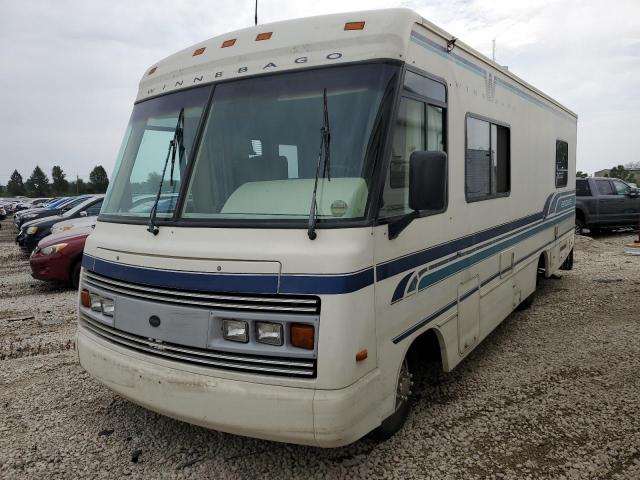 WINNEBAGO MOTORHOME 1994 white motorize gas 1GBJP37N0P3315994 photo #3