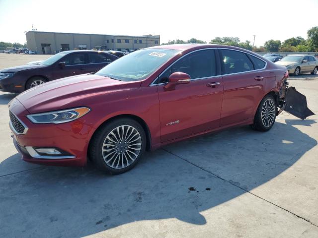 VIN 3FA6P0RU2HR373053 2017 Ford Fusion, Titanium Hev no.1