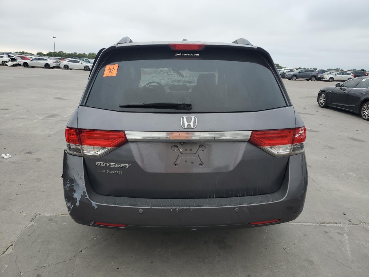 Lot #3034399076 2015 HONDA ODYSSEY EX