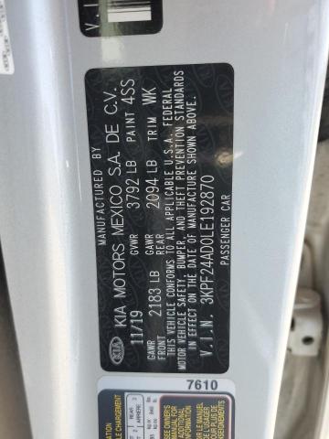 2020 KIA FORTE FE - 3KPF24AD0LE192870