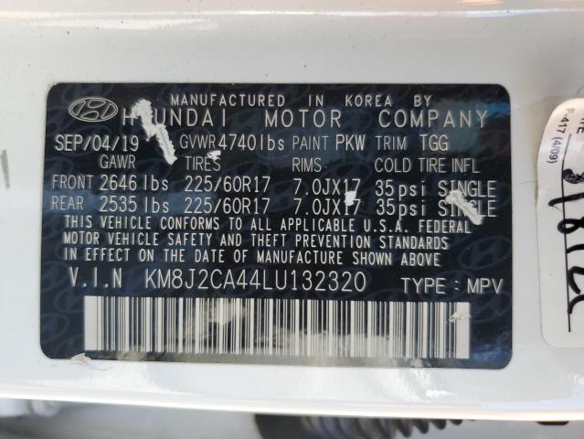 2020 HYUNDAI TUCSON SE - KM8J2CA44LU132320