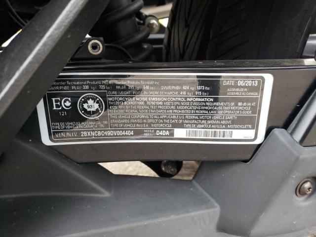 2013 CAN-AM SPYDER ROA - 2BXNCBC19DV004404