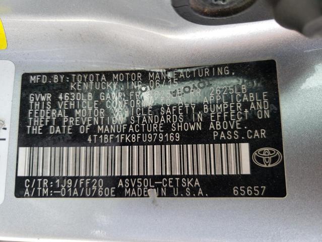 2015 TOYOTA CAMRY LE - 4T1BF1FK8FU979169