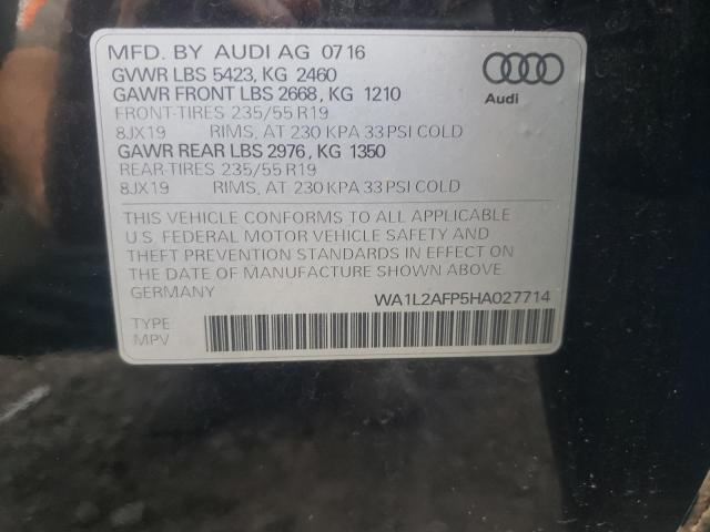 VIN WA1L2AFP5HA027714 2017 Audi Q5, Premium Plus no.13