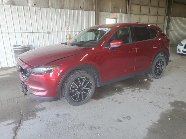 MAZDA CX-5 TOURI 2018 maroon  gas JM3KFBCM8J0324985 photo #1