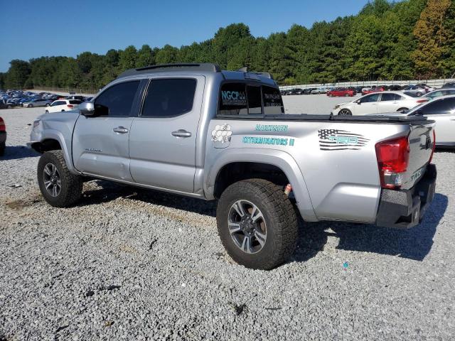 TOYOTA TACOMA DOU 2016 silver  gas 5TFCZ5AN7GX007605 photo #3