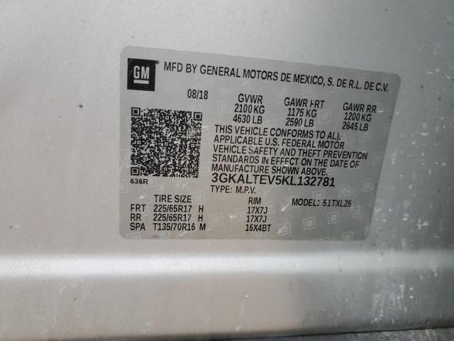 VIN 3GKALTEV5KL132781 2019 GMC Terrain, Sle no.12