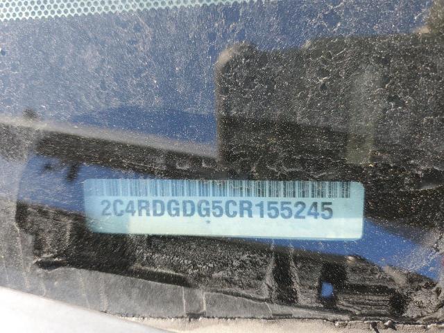 2012 DODGE GRAND CARA - 2C4RDGDG5CR155245