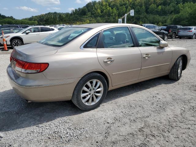 HYUNDAI AZERA SE 2007 tan  gas KMHFC46F57A179561 photo #4