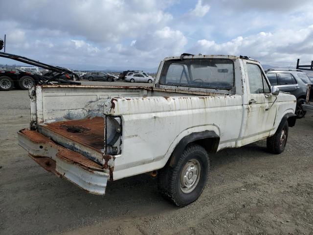 FORD F150 1986 white  gas 1FTEF14N4GPB75627 photo #4