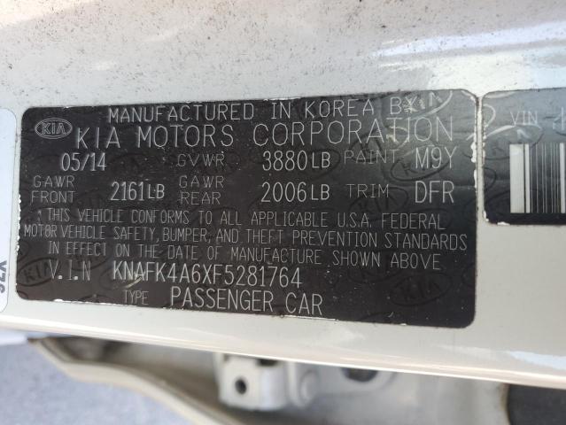 2015 KIA FORTE LX - KNAFK4A6XF5281764