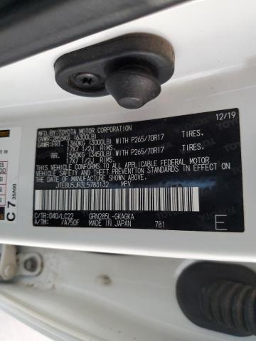 2020 TOYOTA 4RUNNER SR - JTEBU5JR3L5783132