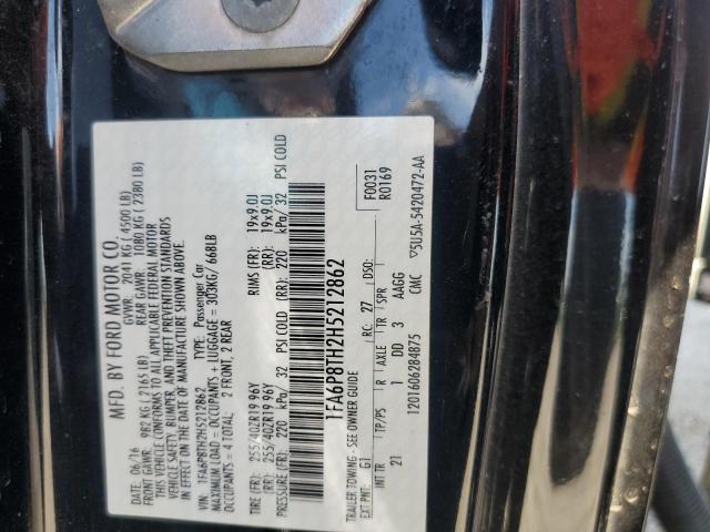 2017 FORD MUSTANG - 1FA6P8TH2H5212862